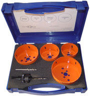 6pcs HSS M3 금속 절단 64-102mm을 위한 바이-메탈 구멍 톱 키트