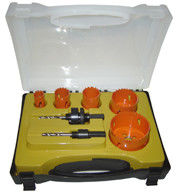 7PCS 스테인리스 스틸 및 금속 절단용 바이 메탈 홀 시트