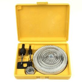 16PCS 고탄소 강철 구멍 톱 키트