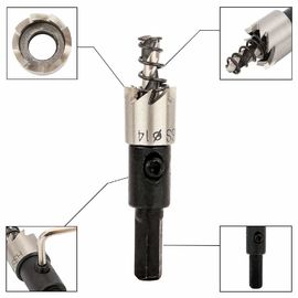 HSS 14mm 홀쏘 (3-슬라이드 생크, Ti-코팅 마감)