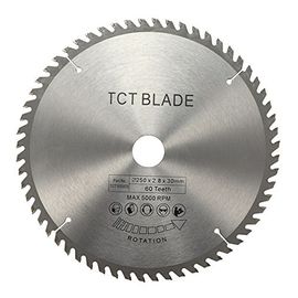 목재 및 금속 절단을 위한 250mm TCT 원형 톱날 60T