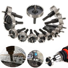 스테인리스 스틸 16-53mm을 위한 13pc HSS 구멍 톱 키트