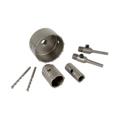 SDS 플러스 생크가 있는 콘크리트 벽용 30-160mm TCT 홀쏘