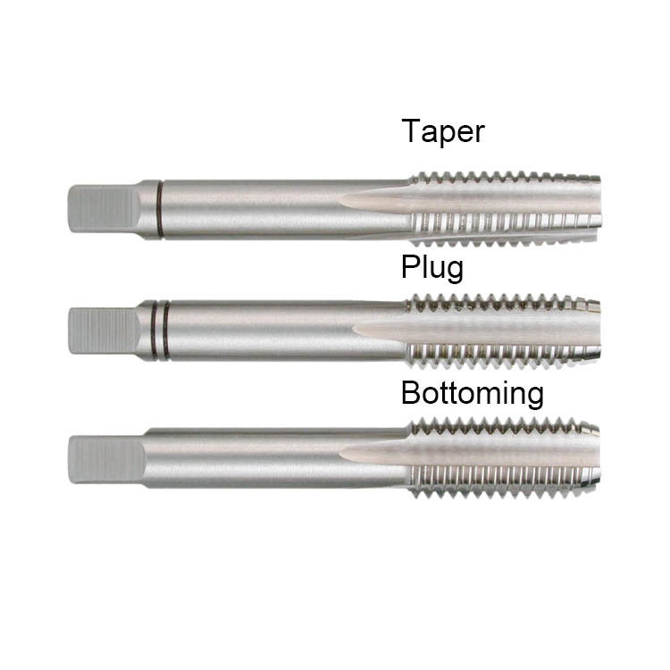 DIN352 HSS 직선 플루트 기계 탭 M1-M64 합금 강철