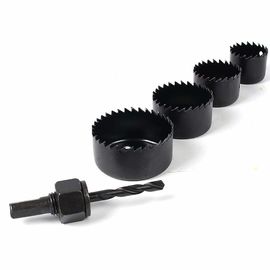 고 탄소 강철 구멍 톱 세트 목재 작업 5pcs 32-54mm