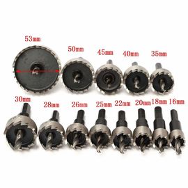 스테인리스 스틸 16-53mm을 위한 13pc HSS 구멍 톱 키트