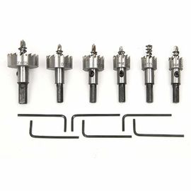 스테인리스 스틸 절단용 6 PCS HSS 6542 구멍 톱 키트